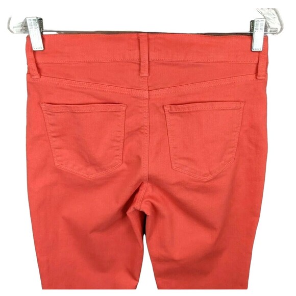 NYDJ Not Your Daughters Jeans Coral Lift Tuck Ariel Crop Jeans w Rhinestones  4 - Picture 4 of 11